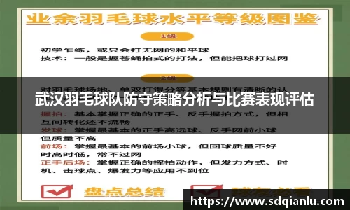 武汉羽毛球队防守策略分析与比赛表现评估